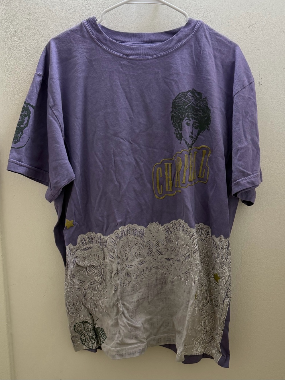 NWOT Chappell Roan Lavender & Lace Visions Show T-Shirt XL
